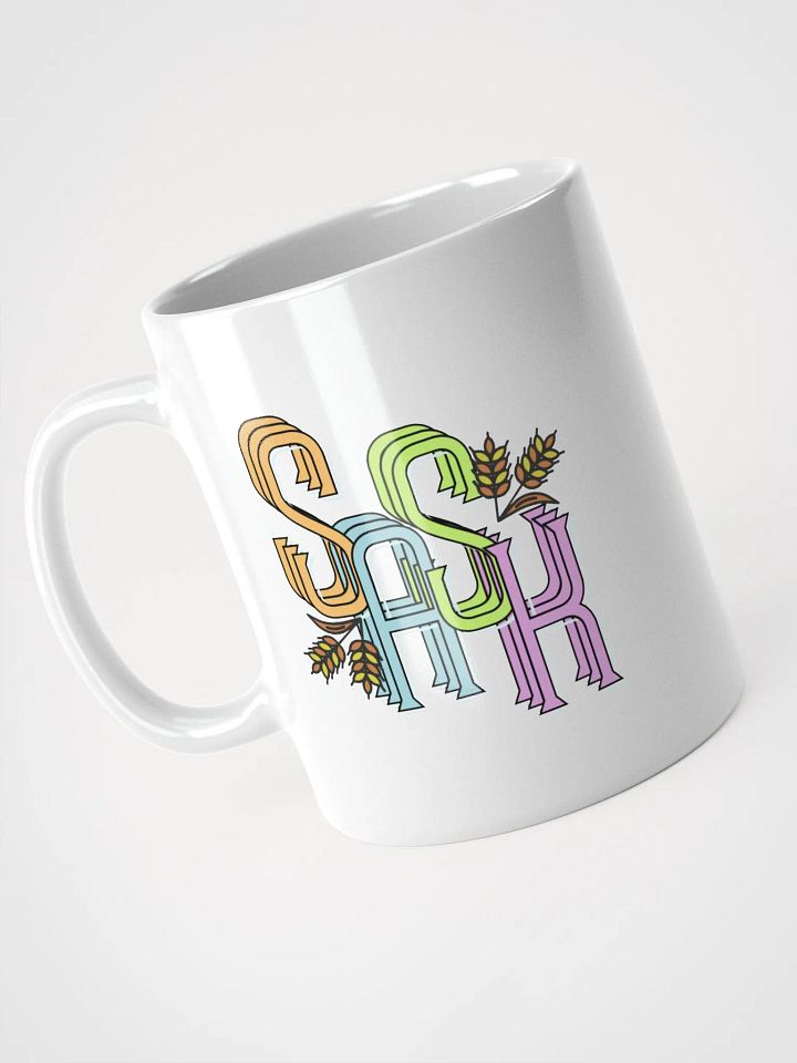 SASK Saskatoon Saskatchewan Wheat Stalks Mug product image (2)