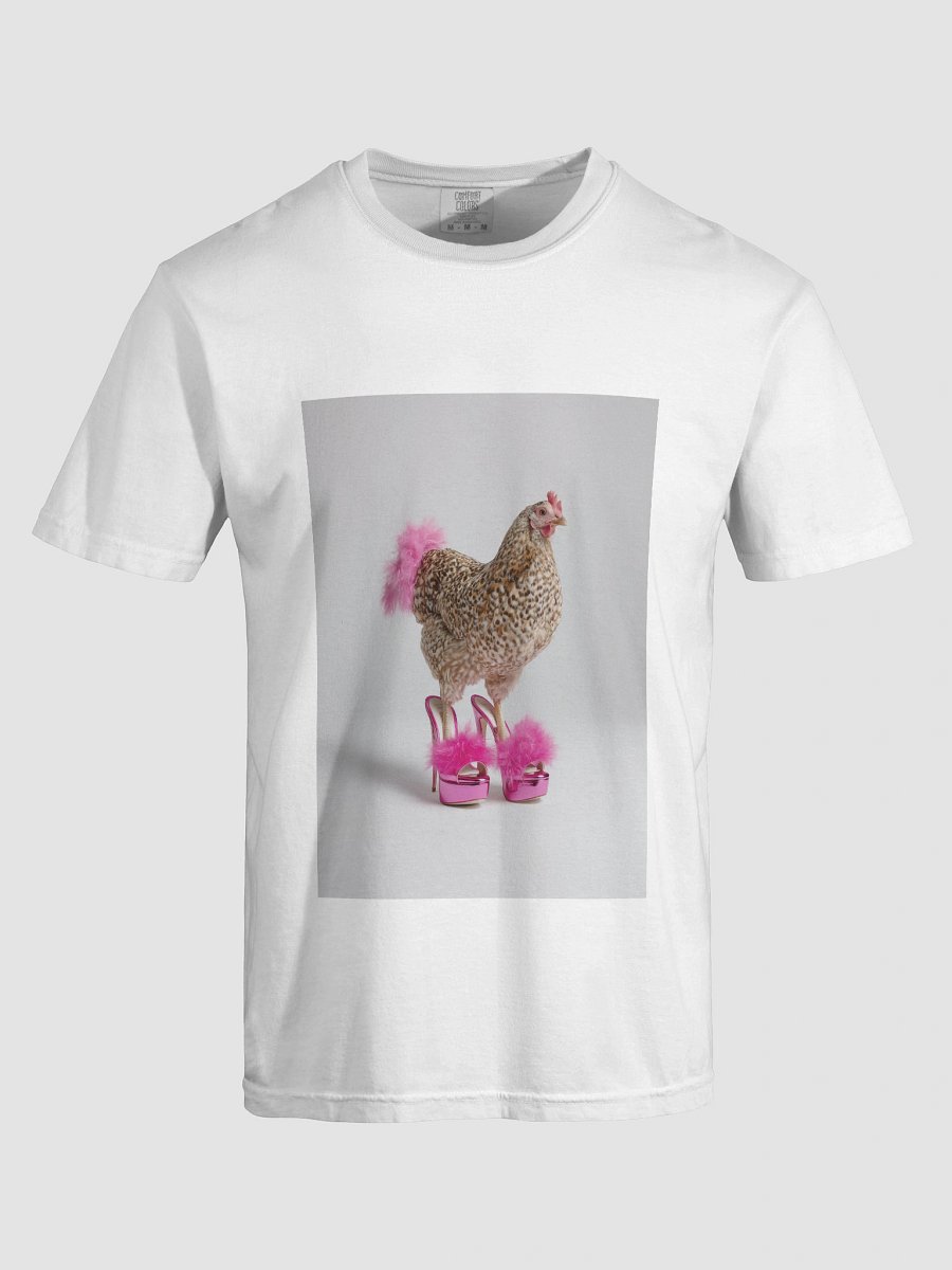 Glam Chicken - Garment-Dyed Heavyweight T-Shirt product image (7)