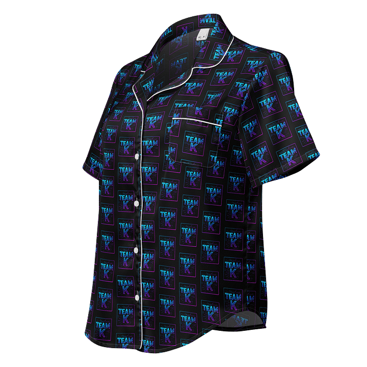 Team K V-11 Women's Short Sleeve Pajama Top product image (1)