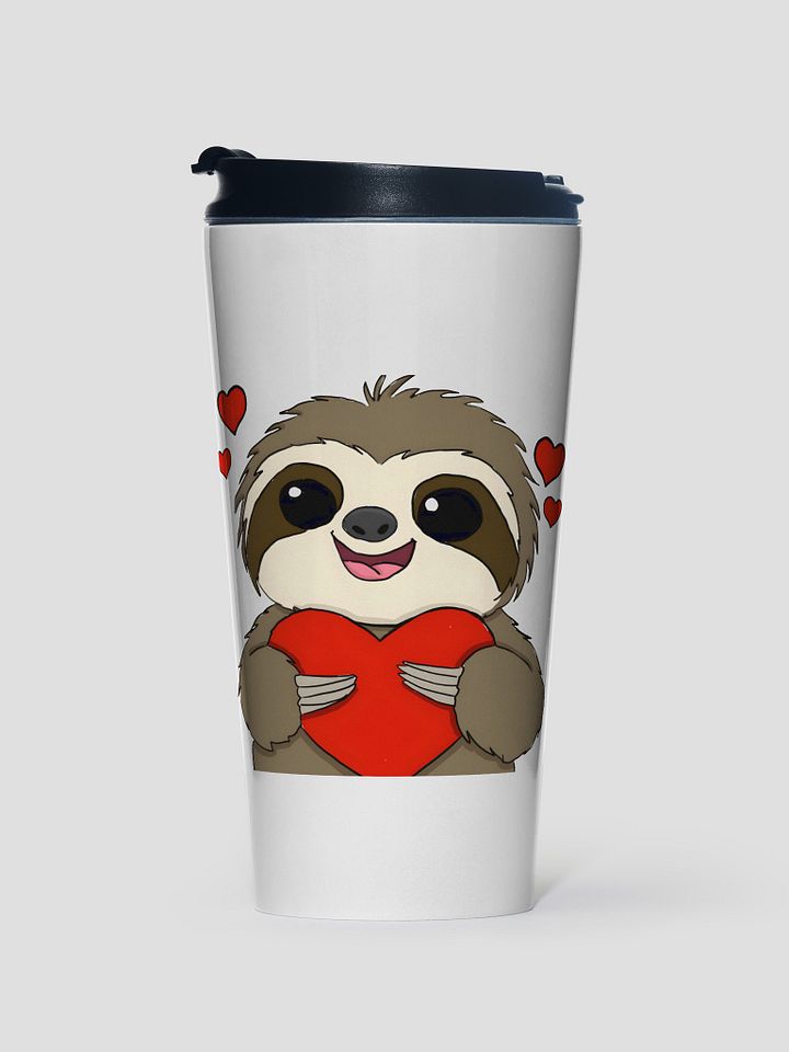 Steel Travel Mug - Heart product image (1)
