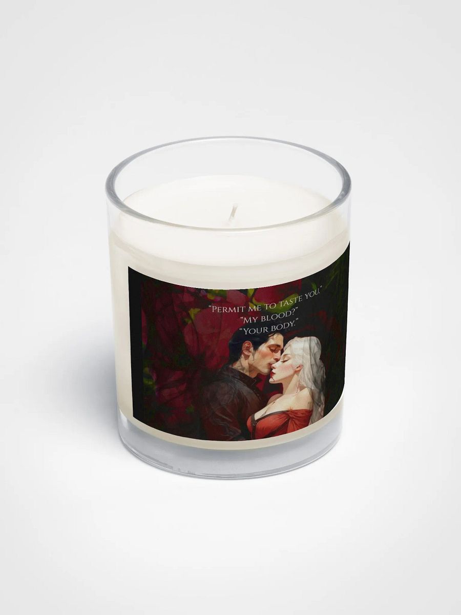 "Permit me to taste you" candle product image (2)