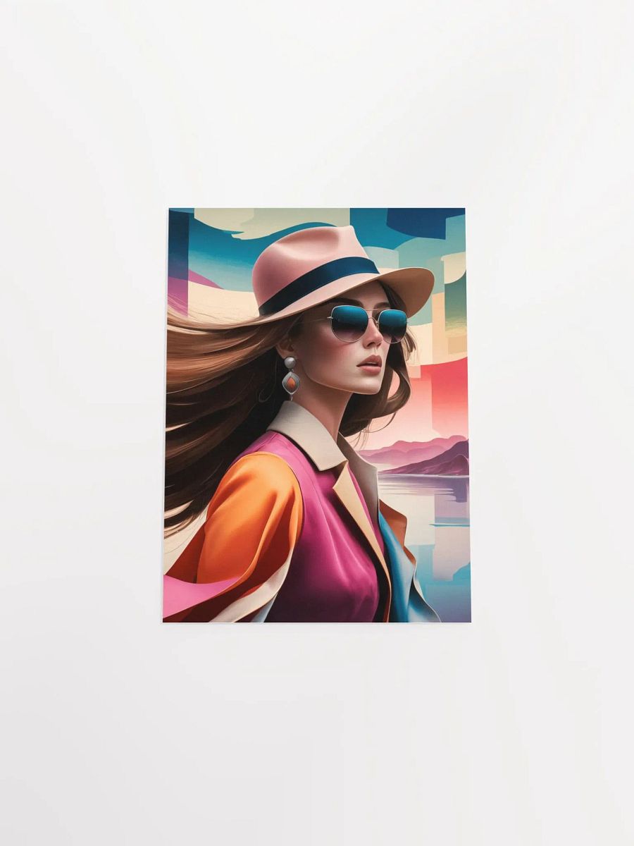 Abstract illustration of a Woman Poster - 16 product image (15)
