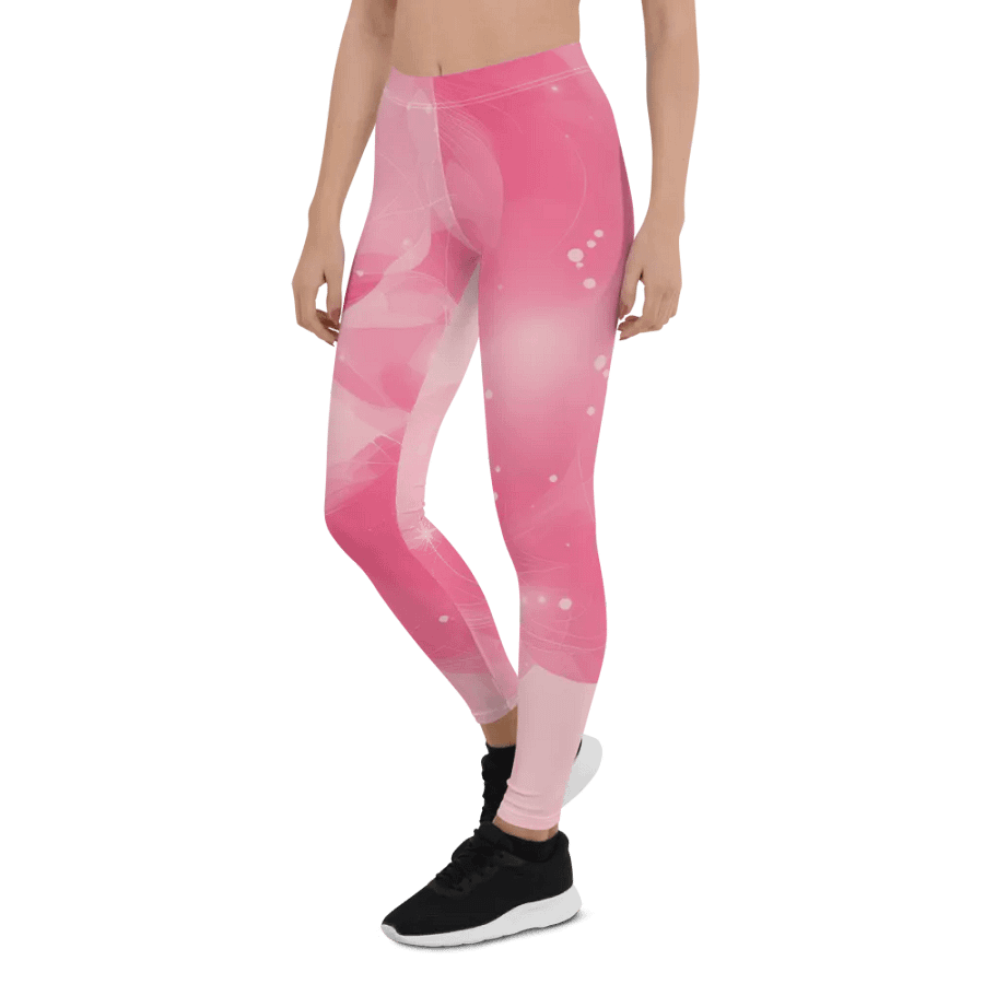 Galaxy Rose Yoga Leggings product image (6)