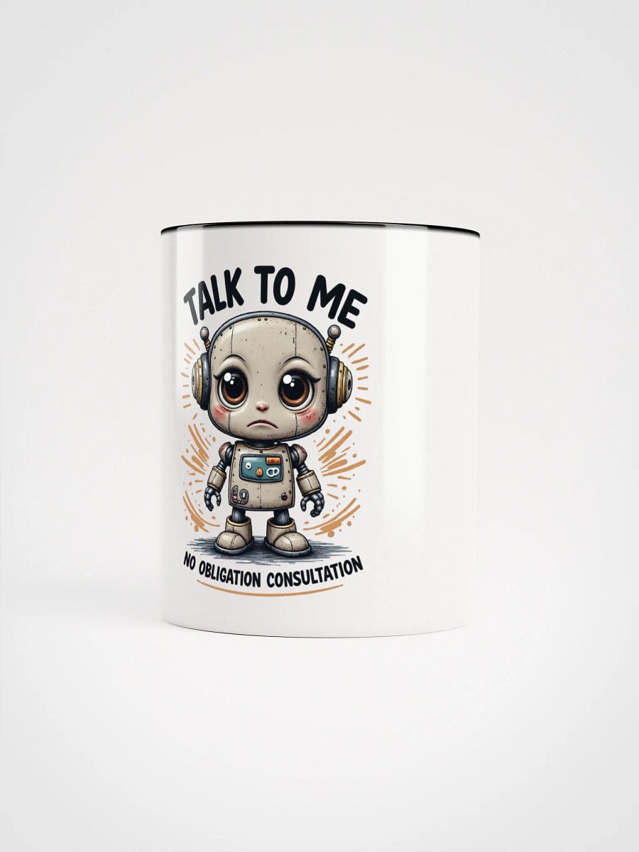 Vintage Robot 'TALK TO ME' Mug product image (61)