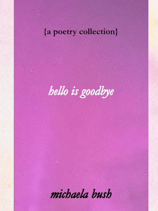 hello is goodbye - poetry collection - signed! product image (1)