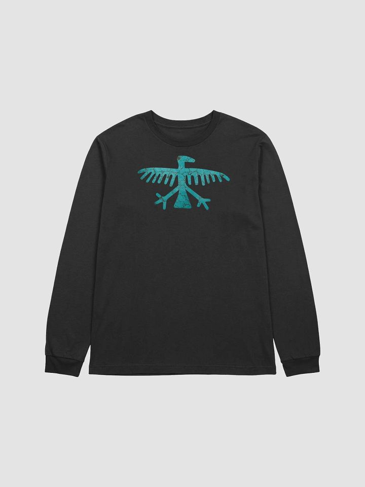 Turquoise Condor LS T-shirt product image (2)