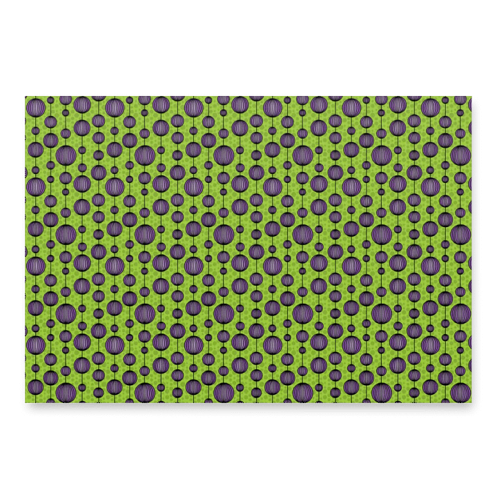 Weirdly Zen Wrapping Paper Sheets - Multicolor Abstract product image (2)
