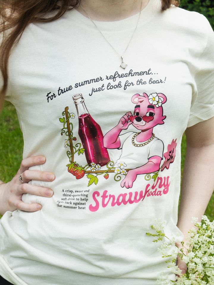Strawbeary Soda - White product image (2)