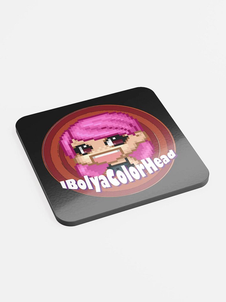 IbolyaColorHead Logo Coaster product image (2)