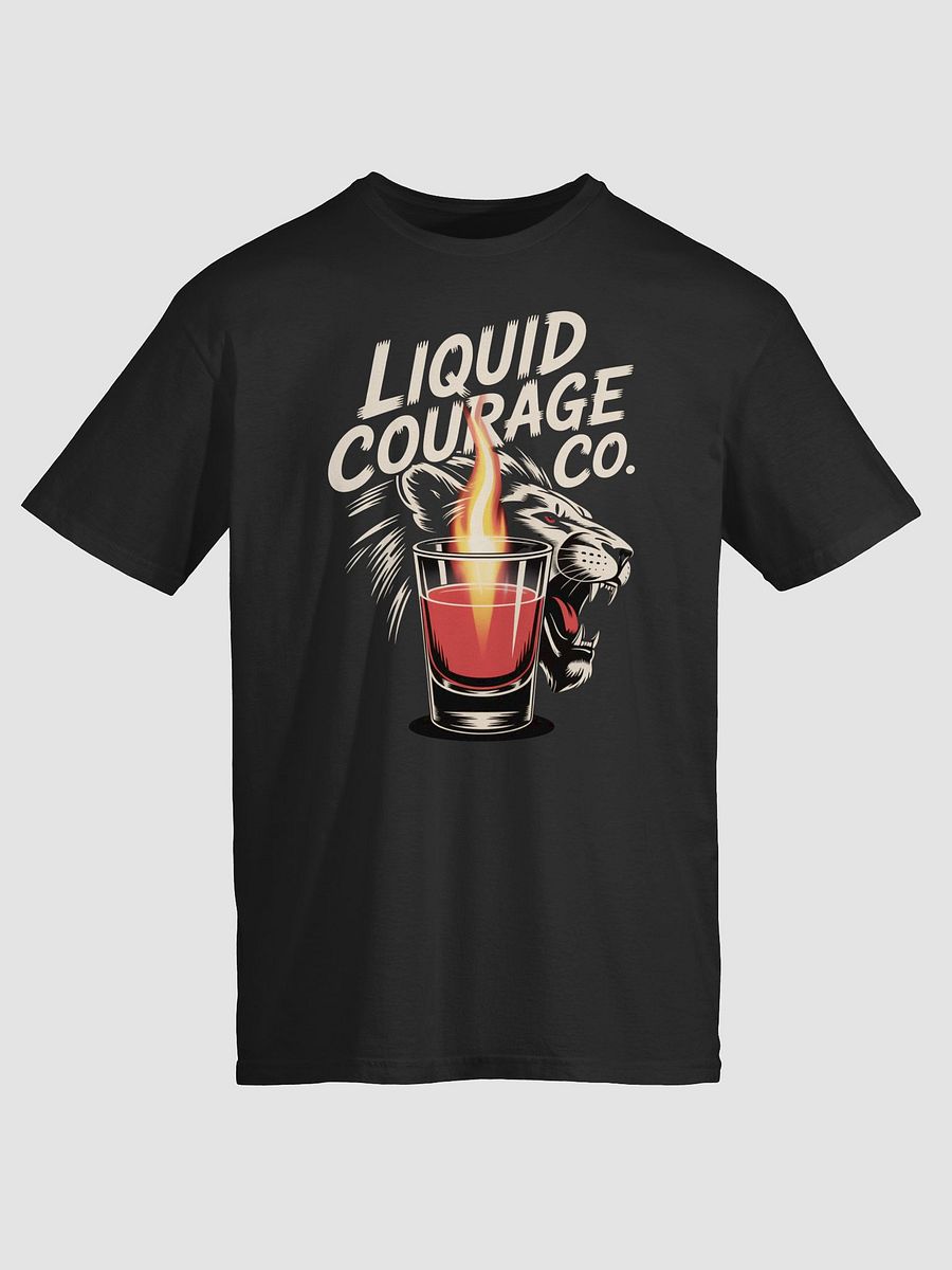Roaring Lion Liquid Courage T-Shirt product image (1)