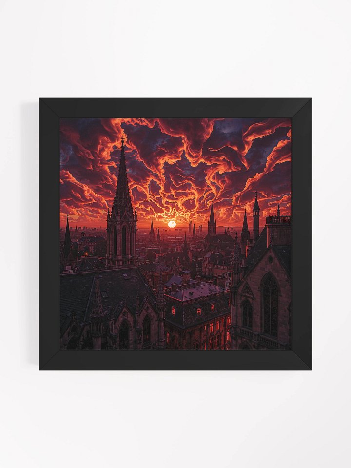 Inferno at Dusk Framed Print product image (2)