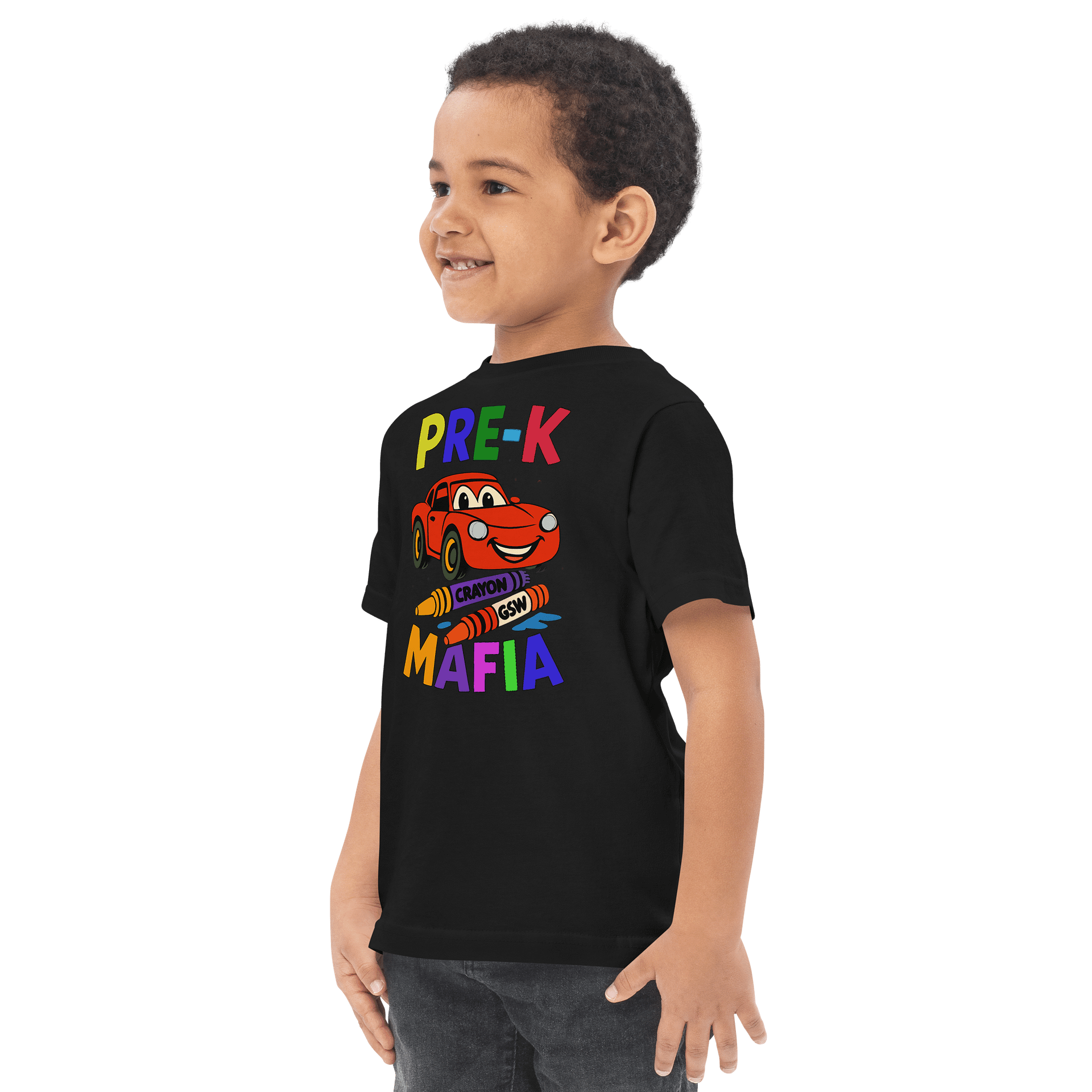 Smiling Red Car Pre-K Toddler Tee product image (8)
