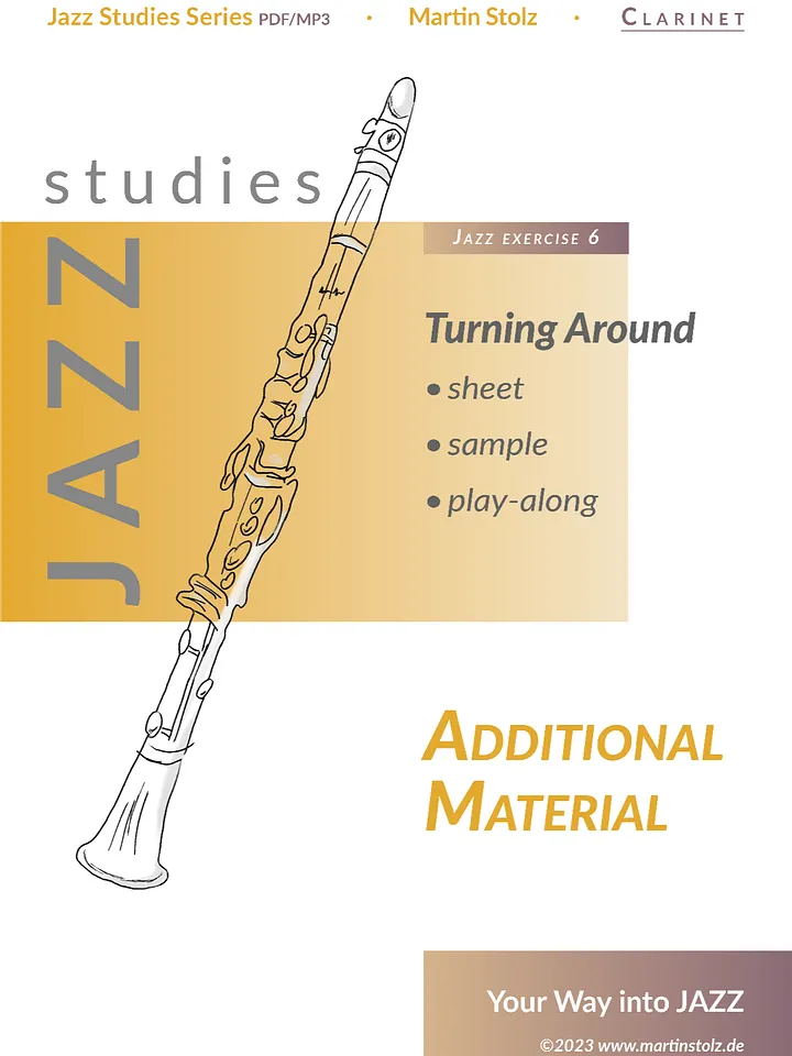 Turning Around - Clarinet (Exercise 6 Jazz Studies) product image (1)