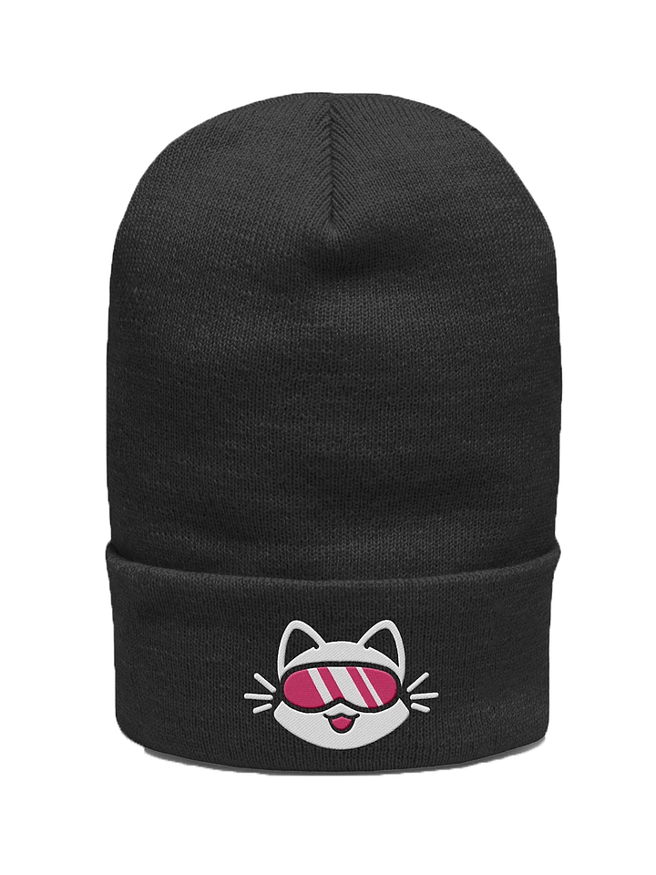 Embroidered Cat Beanie product image (1)