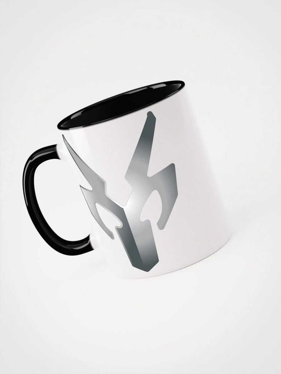 White/Black Coffee Mug with Logo product image (3)