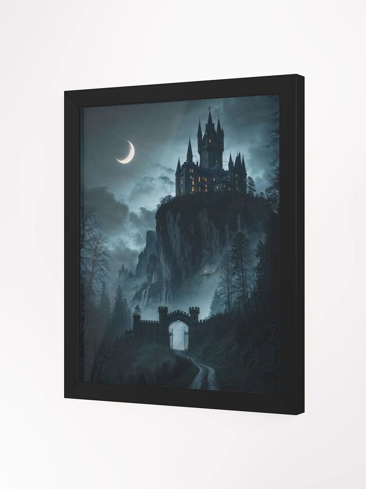 Gothic Moonlit Castle Framed Print product image (10)