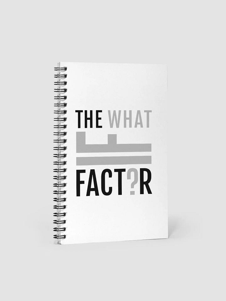 No Fear Beyond The Question Mark - Notebook product image (1)