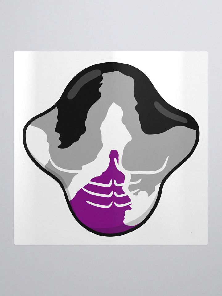 Asexual Buff Tato Sticker product image (1)