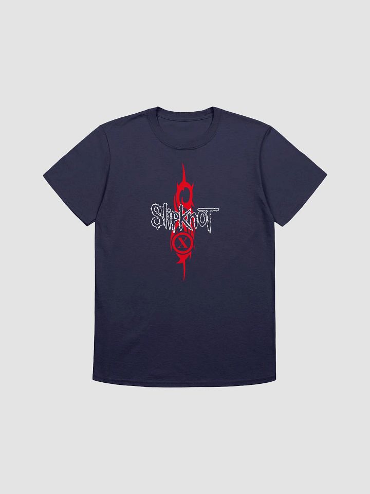 Flame-Infused Slipknot Logo T-Shirt product image (1)