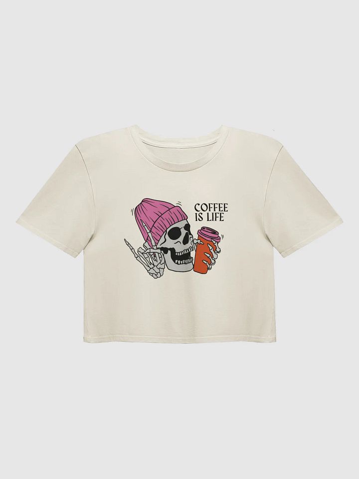 Coffee is Life Crop Top product image (1)