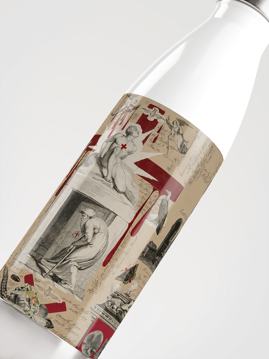 Victorian Blood Book. Stainless Steel Water Bottle product image (5)