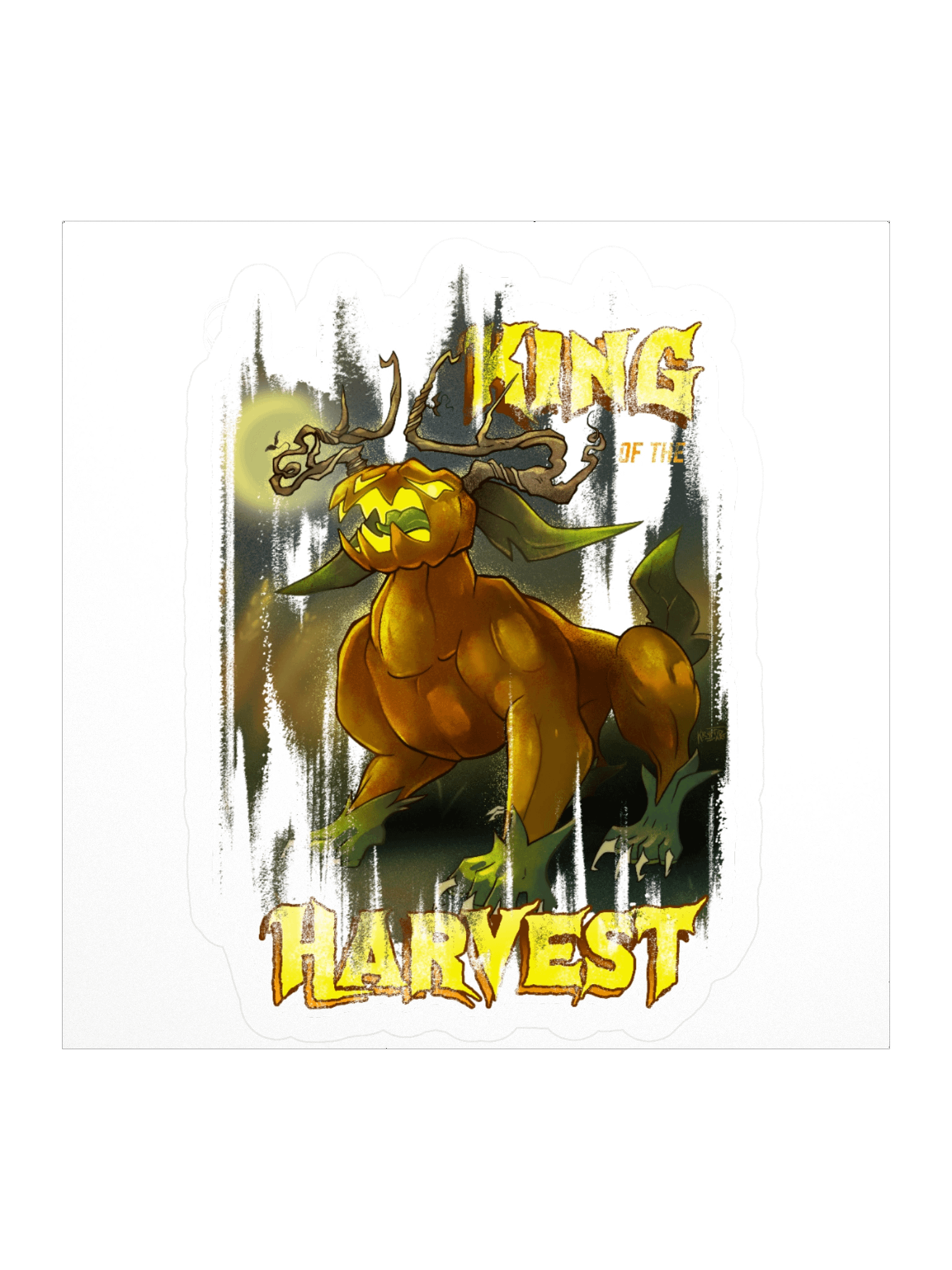 King of the Harvest Sticker product image (1)