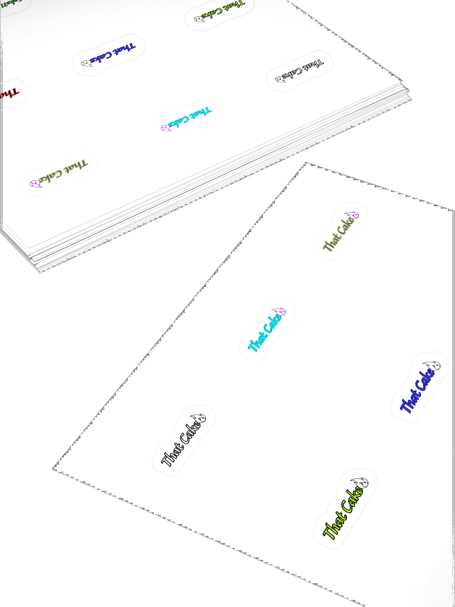 That Cake Fire Value Sticker 7PK product image (4)