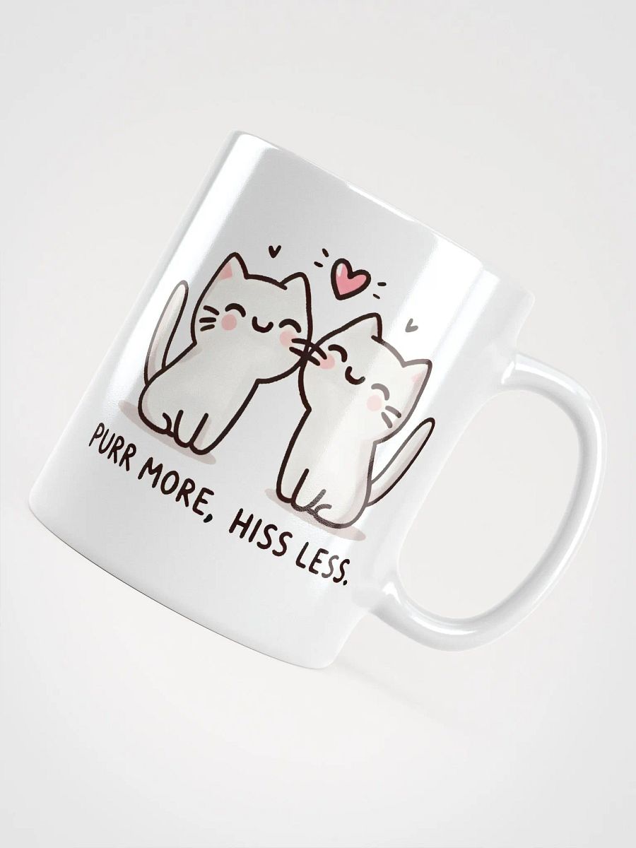 Purr more, Hiss less mug product image (4)