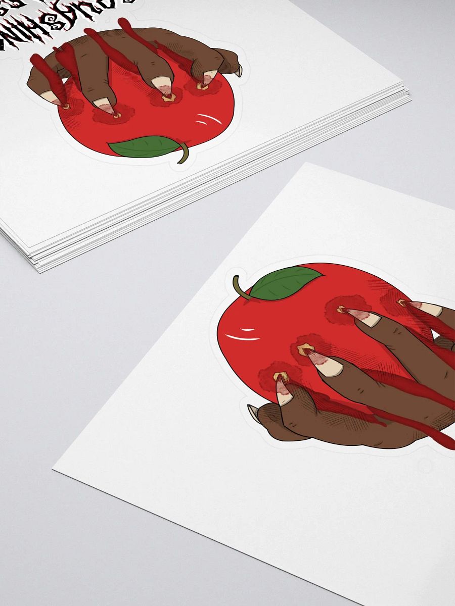 Squashing Apples Sticker product image (4)