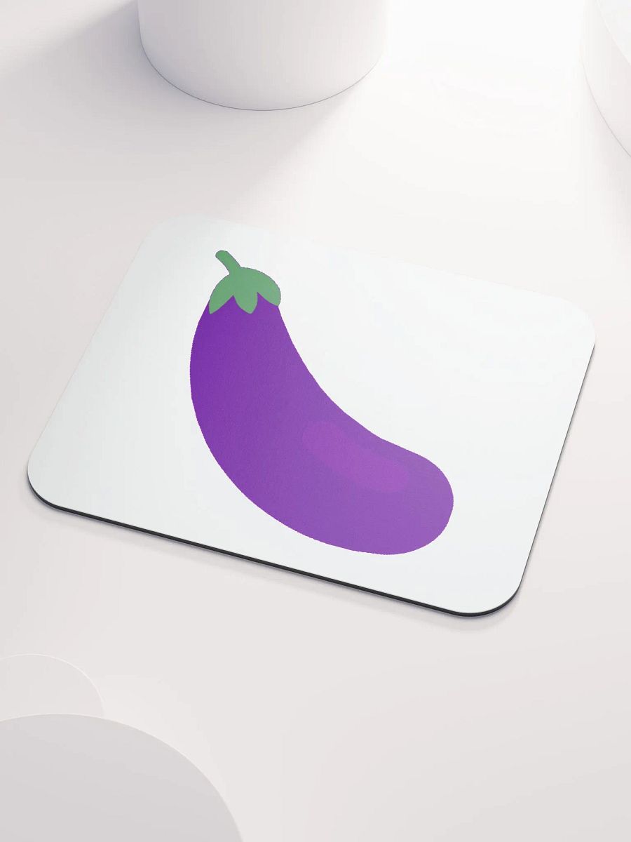 I Love Eggplant Mouse Pad product image (4)