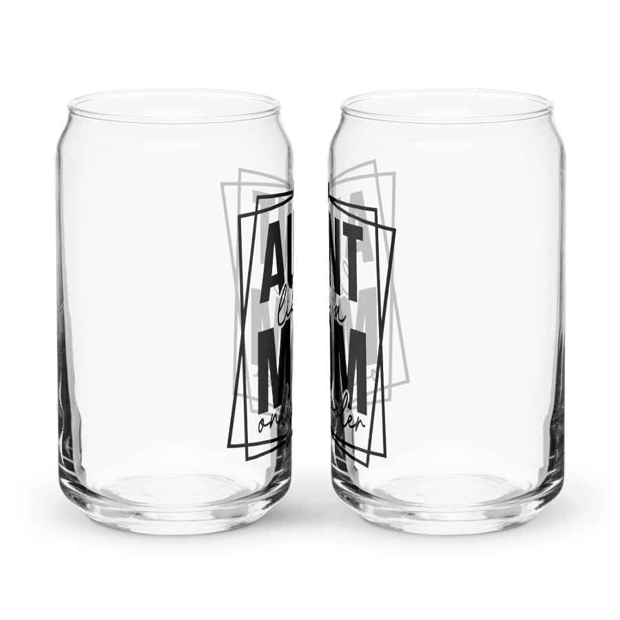 'AUNT like a MOM only cooler' Glass product image (11)