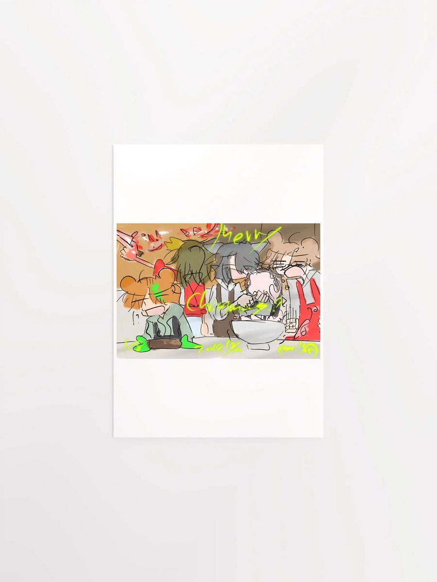 Finding a new member for this blog Christmas paper poster product image (16)