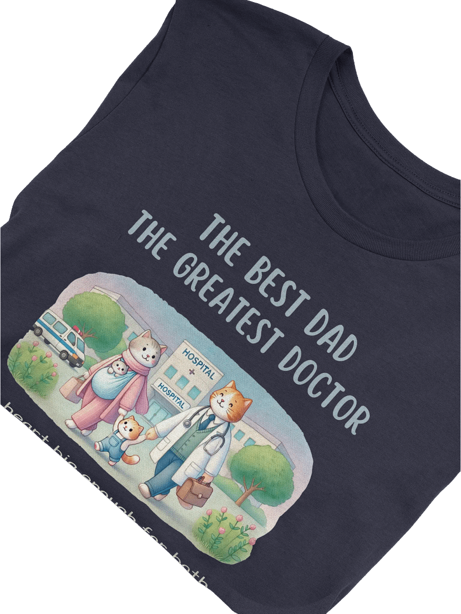 The Best Dad, The Greatest Doctor T-Shirt product image (5)