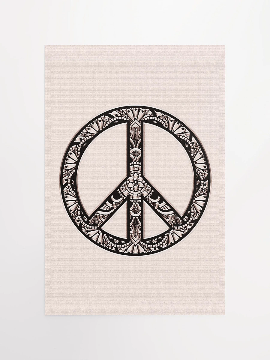 Hippy Peace Parchment Poster product image (8)