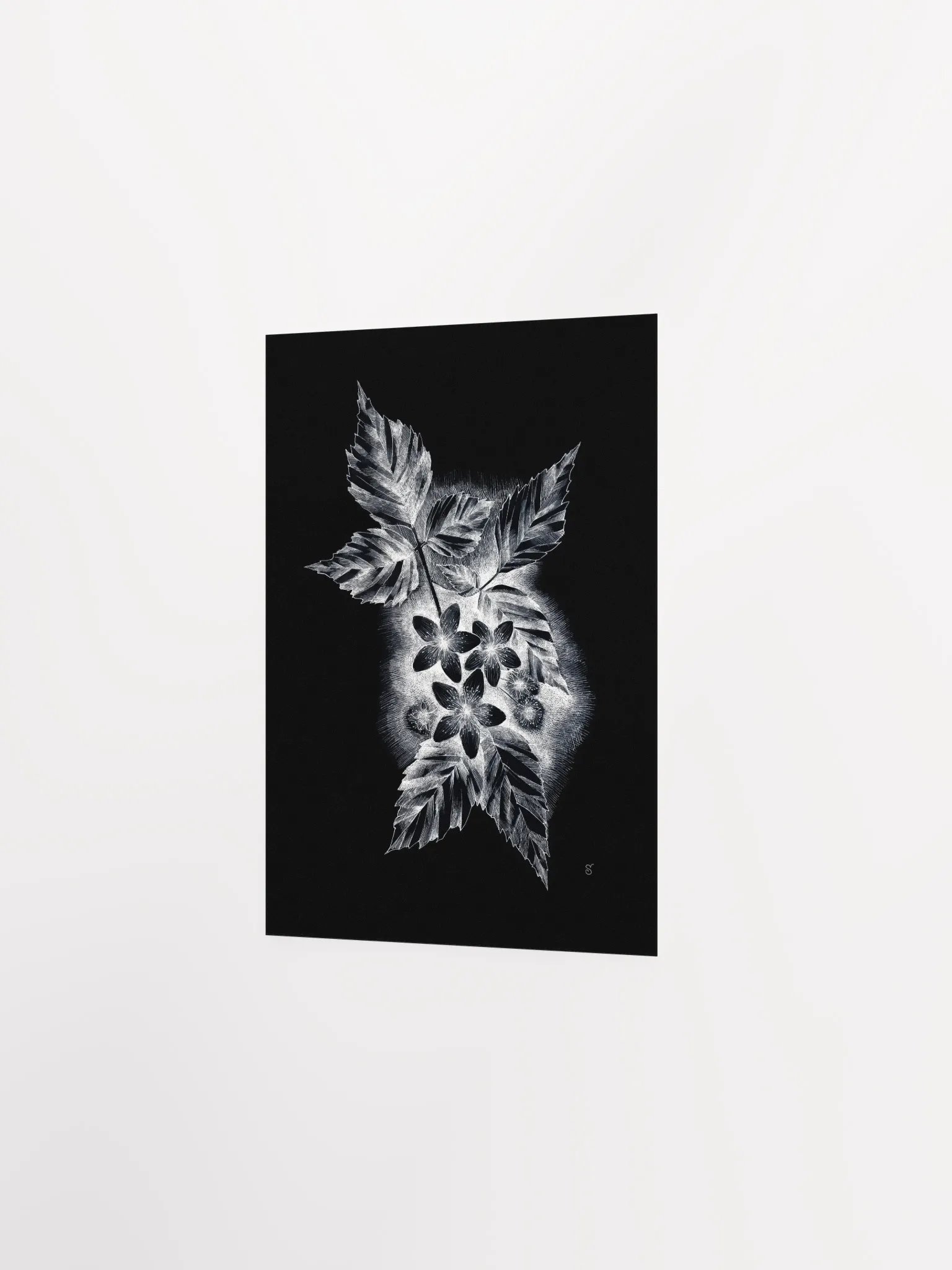 Botanical Bliss Matte Poster - Dark Jasmine product image (2)