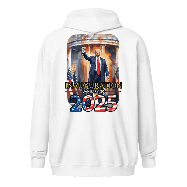 Zip Hoodie: Trump, Inauguration 2025 product image (14)