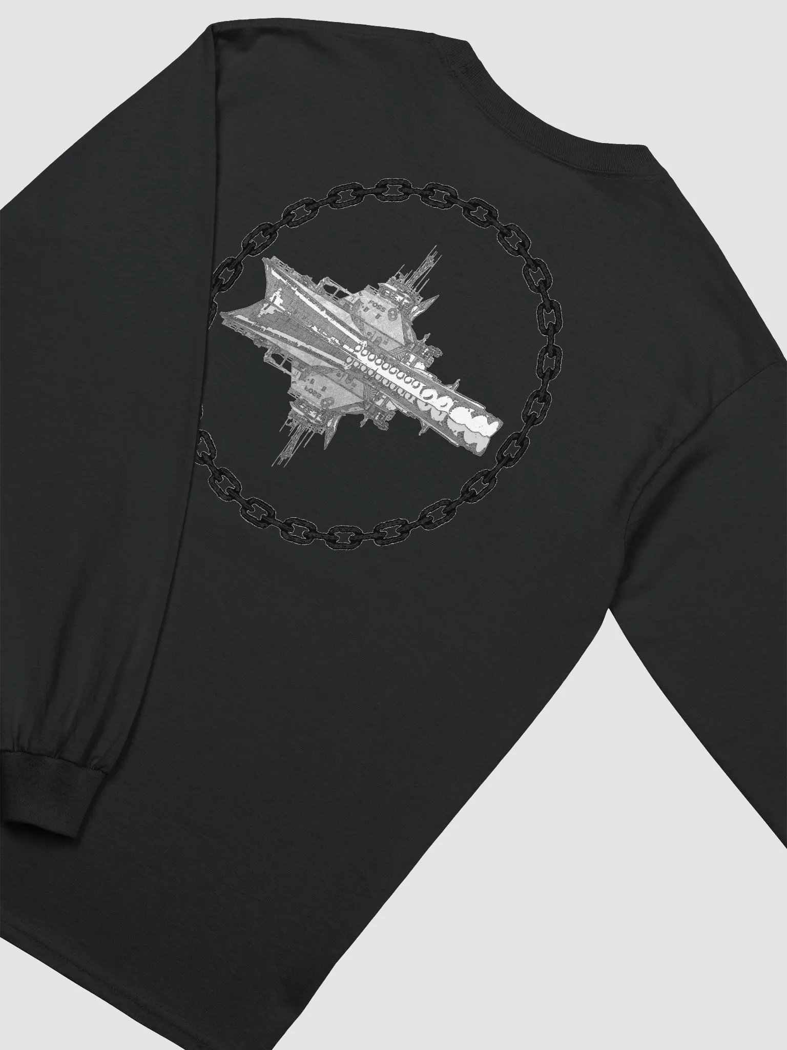 Endless Chain Tug Garth Foss and Reflection - Long Sleeve Tee product image (4)