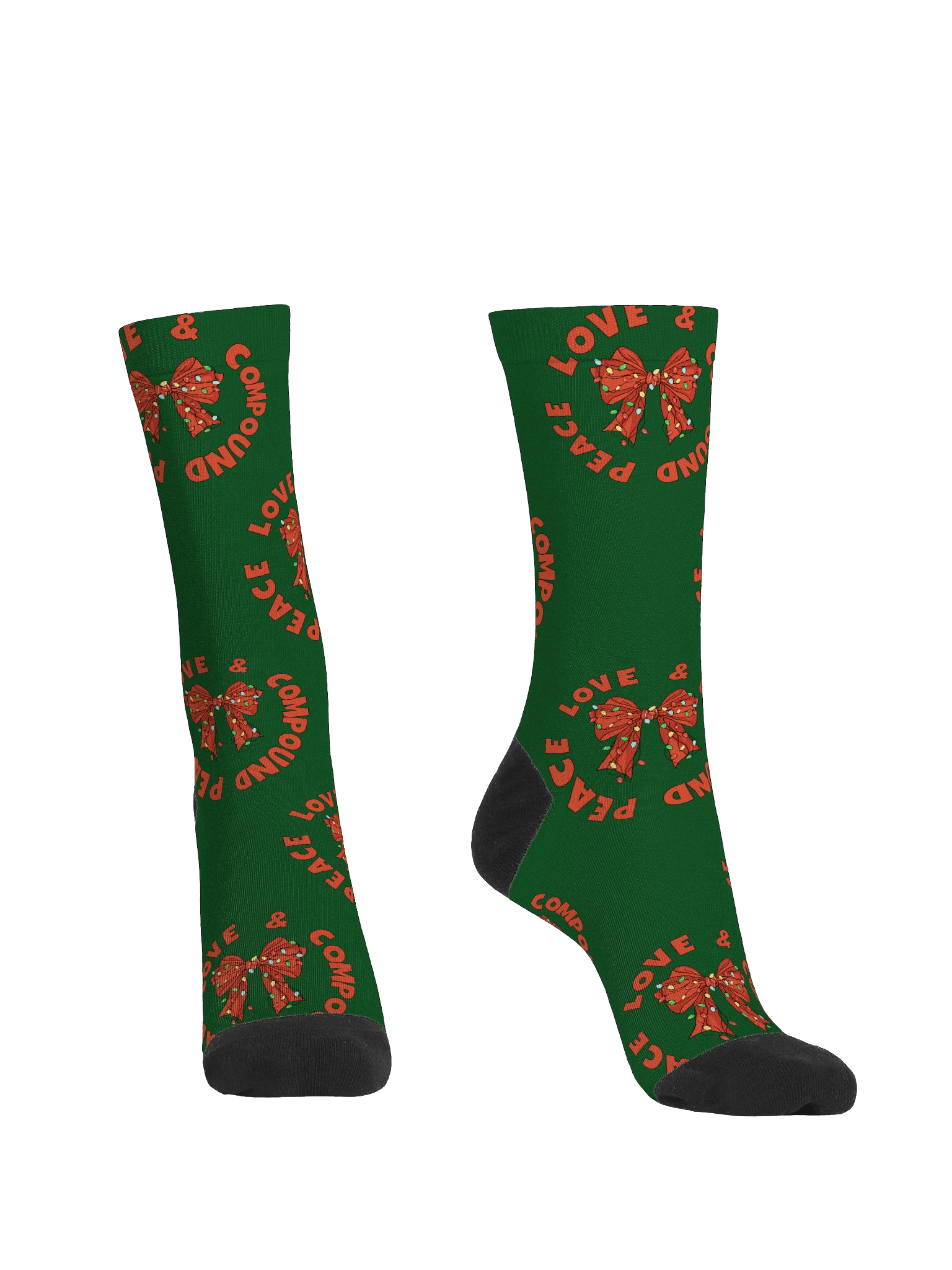 Compound Peace & Love Socks product image (2)