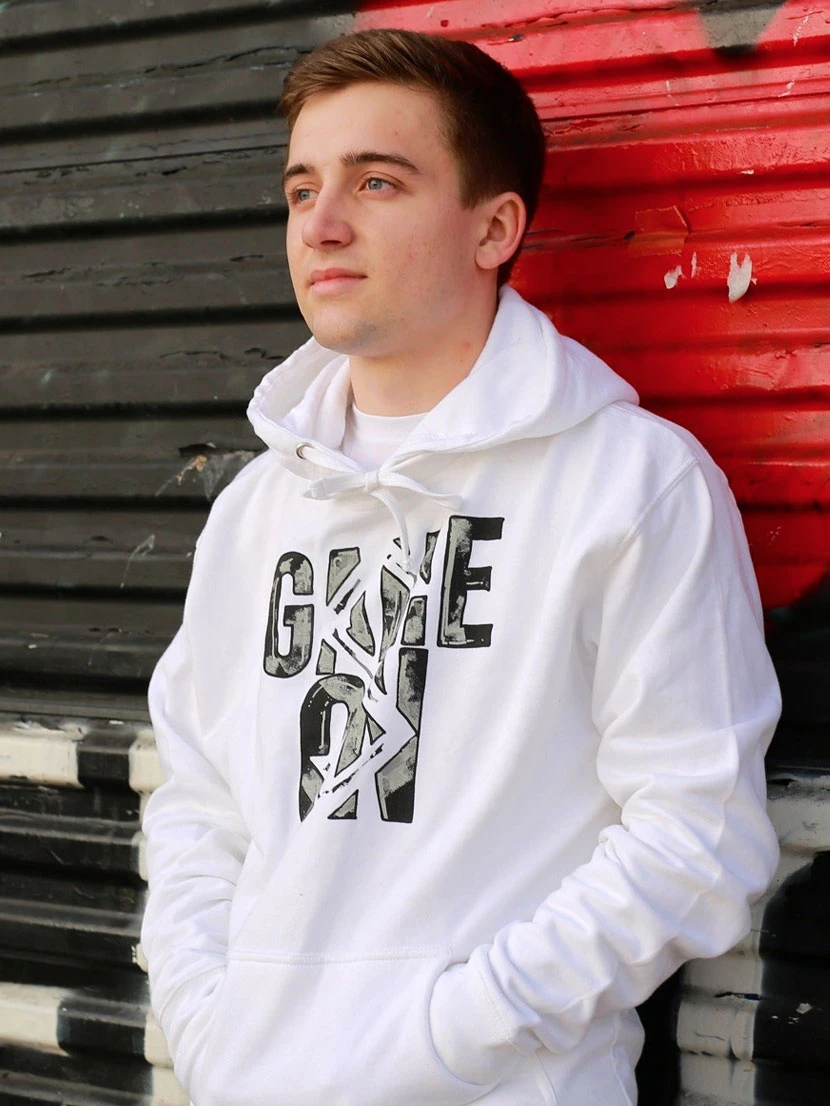 Game On Hoodie — White product image (2)
