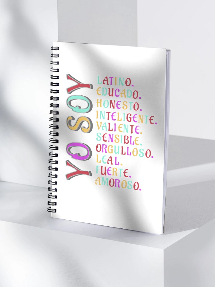Yo Soy I Am Spiral Notebook product image (1)