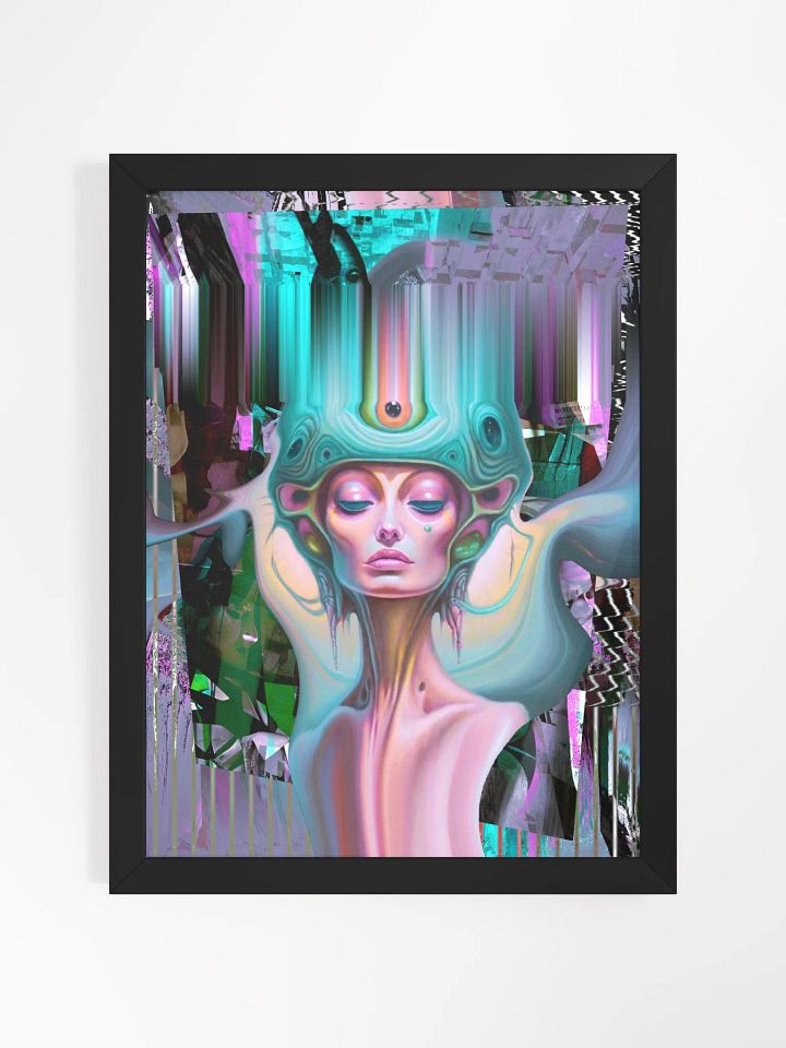 Melting in Mauve // Framed Art product image (1)