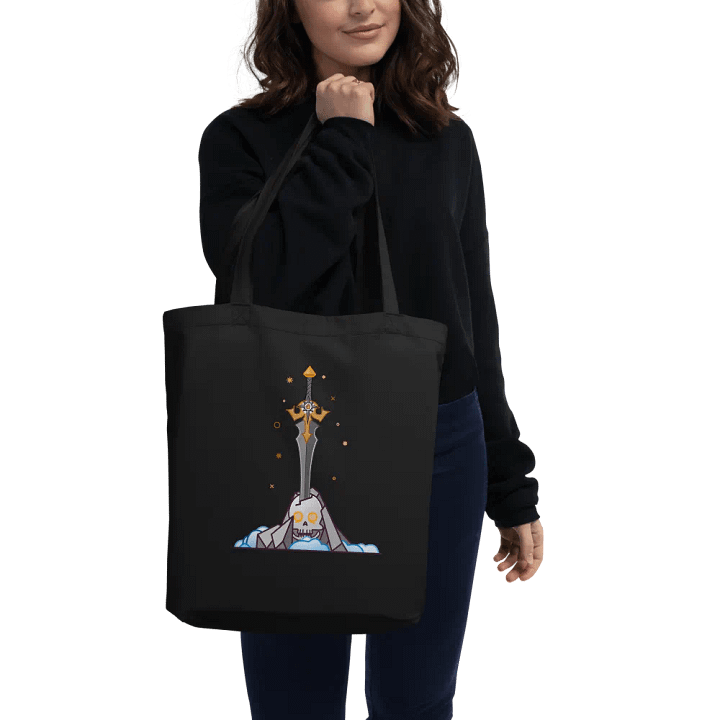 Sword in the Skull - Argent Variation - Eco-Friendly Tote product image (2)