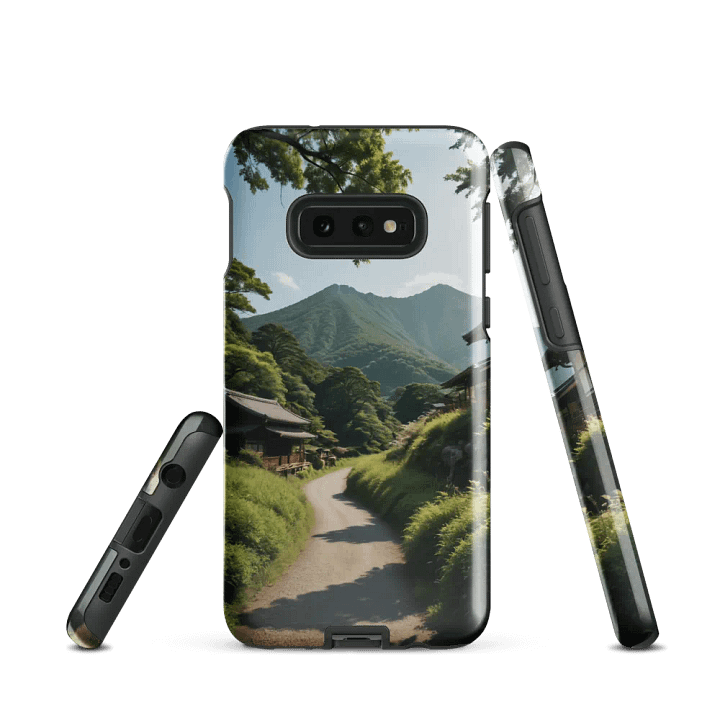 Tranquil Countryside Samsung Tough Case - Scenic Village Design product image (2)