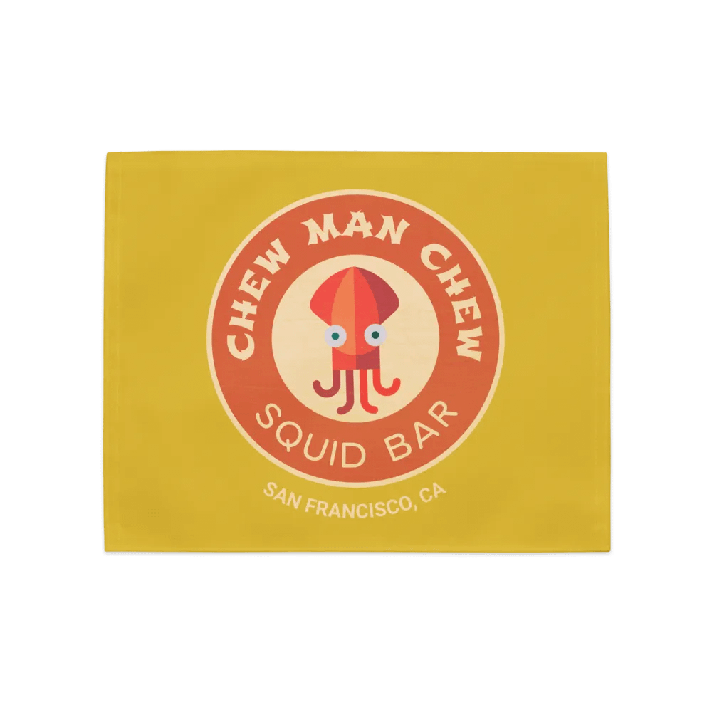 Chew Man Chew Squid Bar Placemats (Set of 4) product image (7)