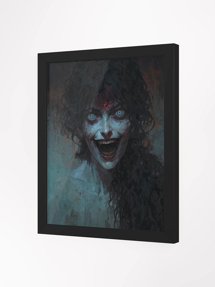 Screaming Azure Framed Print product image (9)