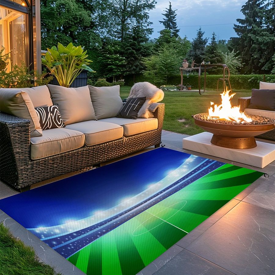 Outdoor Plastic straw Mat product image (3)