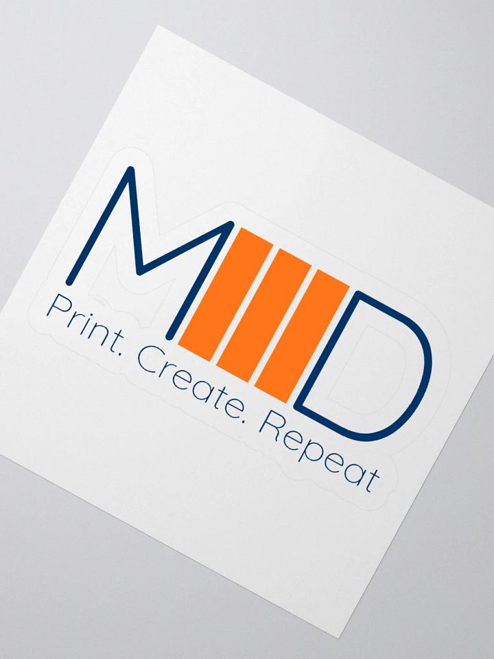 MIIID Print. Create. Repeat. Sticker product image (4)