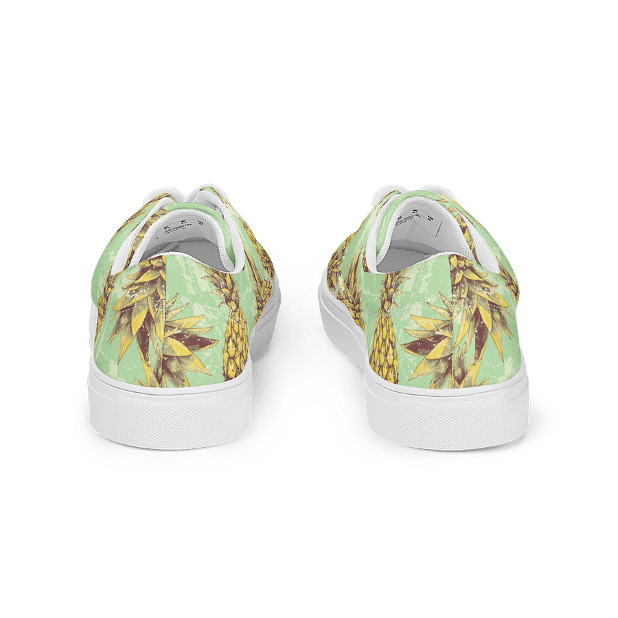 Vintage Pineapple Paradise Women's Canvas Shoes product image (6)