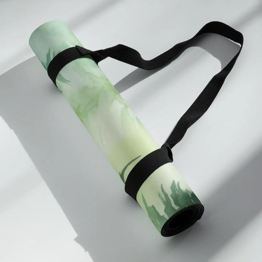 Lotus Namaste Green Forest Yoga Mat product image (6)