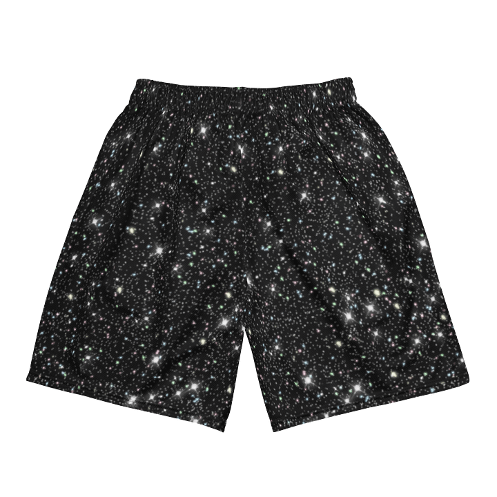 Step Into the Galaxy Unisex Mesh Shorts product image (2)